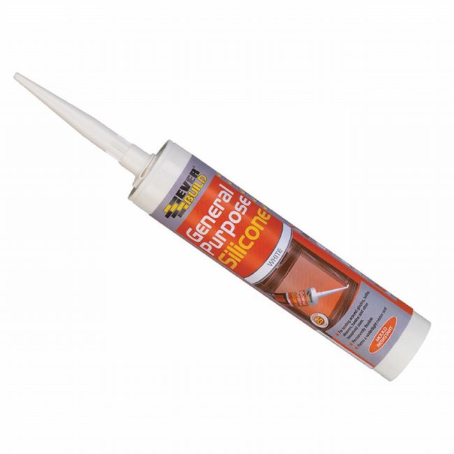 EVERBUILD EVBGPSGY 280ml General Purpose Silicone - Grey
