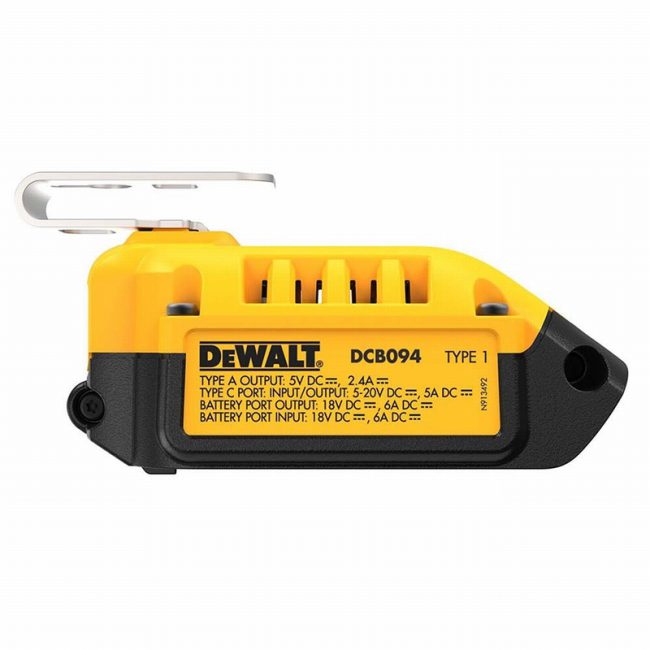 Dewalt DCB094 240V USB 18V Power Delivery Charging Kit - Image 5