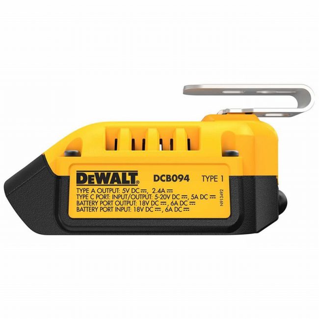 Dewalt DCB094 240V USB 18V Power Delivery Charging Kit - Image 3