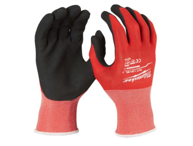 Milwaukee 4932471419  Size11 Cut Level 1 Dipped Gloves