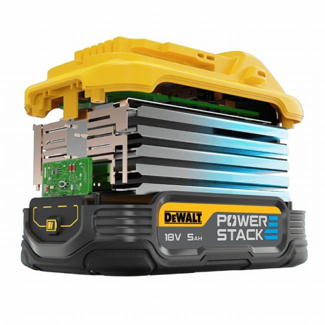 DeWalt DCBP518H2 18V 5.0Ah Li-Ion Powerstack Battery Twin Pack - Image 3