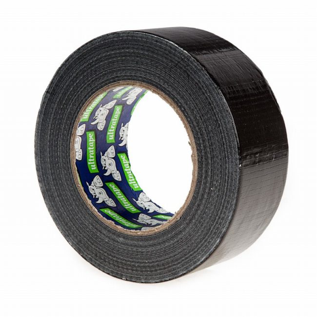 ULTRATAPE RH004350BLK 50m x 50mm Rhino Gaffa Tape Black