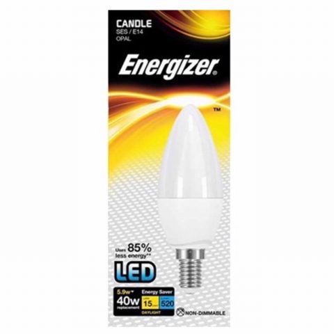 Energizer S9418 LED Candle 5.9W D/L E14 Bulb