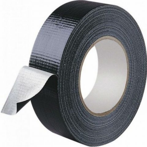 HB42 GTB 50mm x 50m Black Gaffer Tape
