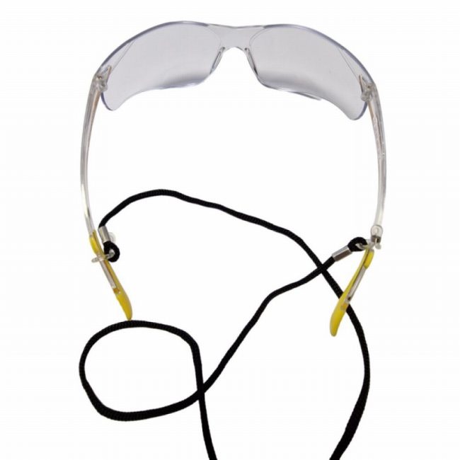 PTI 0202  Safety Glasses with Lanyard - Clear - Image 4