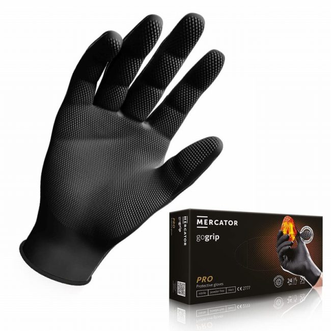 Mercator RP30027 Pro Protective Gloves Grip+ Size-S (Pack of 50) - Image 3