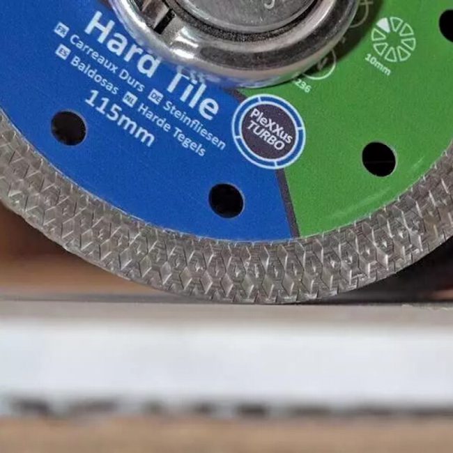 CorePlus CORDBPT115 115 x 22mm Hard Tile Turbo Diamond Blade - Image 3