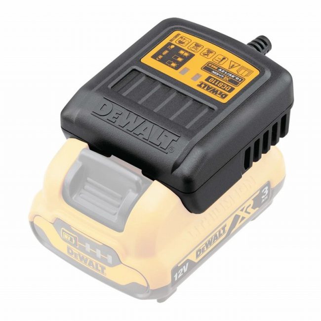 DeWalt DCB110 220V-240V Battery Charger For 10.8v/12v Batteries - Image 4
