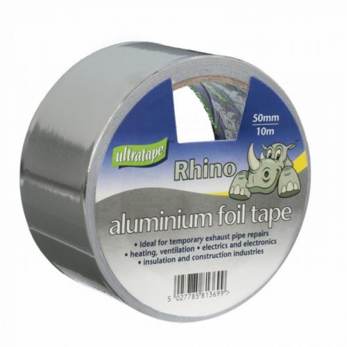 Ultratape Rhino AF5010RHINO 50mm x 10m Aluminium Foil Tape