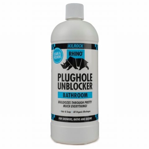 Kilrock Rhino KILRHINOBATH 1L  Bathroom Drain Unblocker