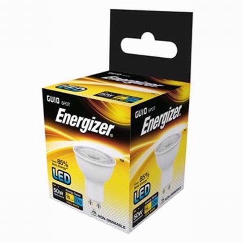 Enerrgizer S8825  LED GU10 50W 350 Lumens Bulb Each