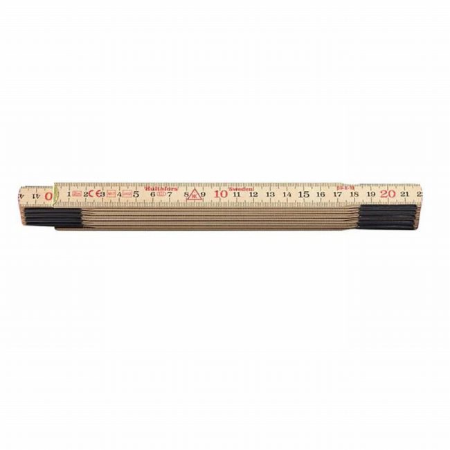 Hultafors HUL100004  Wooden Folding Rule 2M