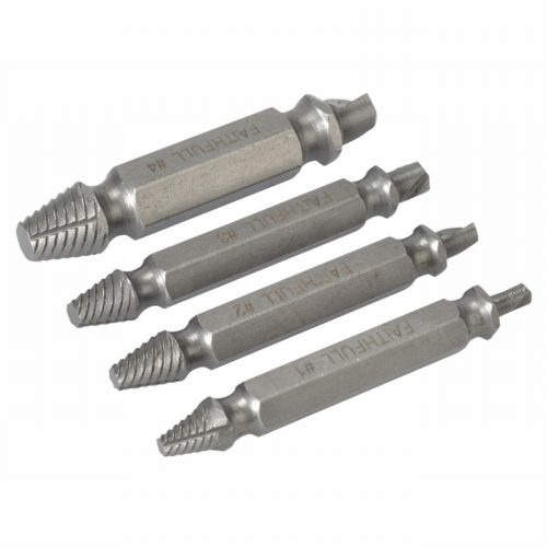 Faithfull FAISBEXTRACT Screw Extractor Set – 4 Piece