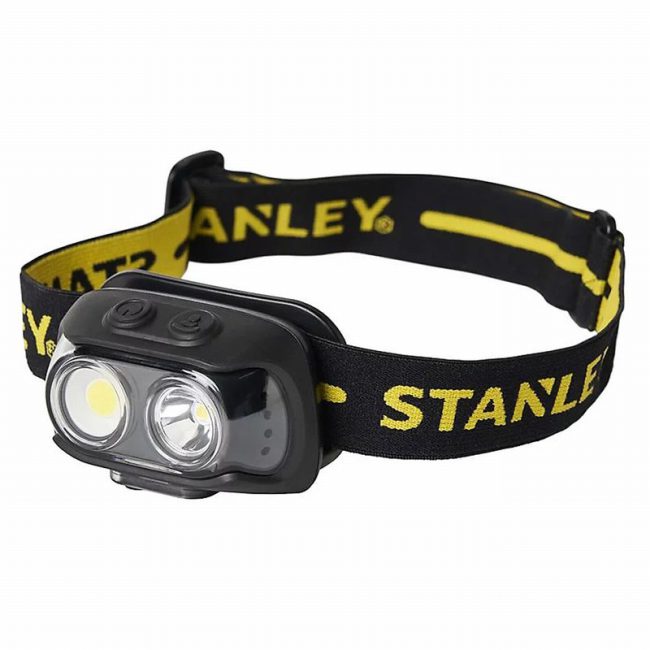 Stanley SXLS43188E 650 Lumens Rechargeable Head Torch