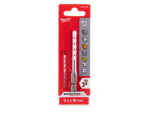 Milwaukee 4932471092 4mm x 90mm Multi Material Drill Bit