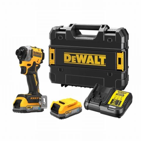 Dewalt DCF850E2T 18V XR Brushless PowerStack Impact Driver Kit