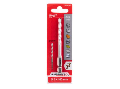 Milwaukee 4932471093 5mm x 100mm Multi Material Drill Bit