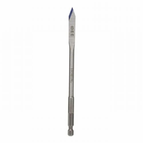 Irwin 10502804 8mm x 152mm Blue Groove 4X Flat Bit