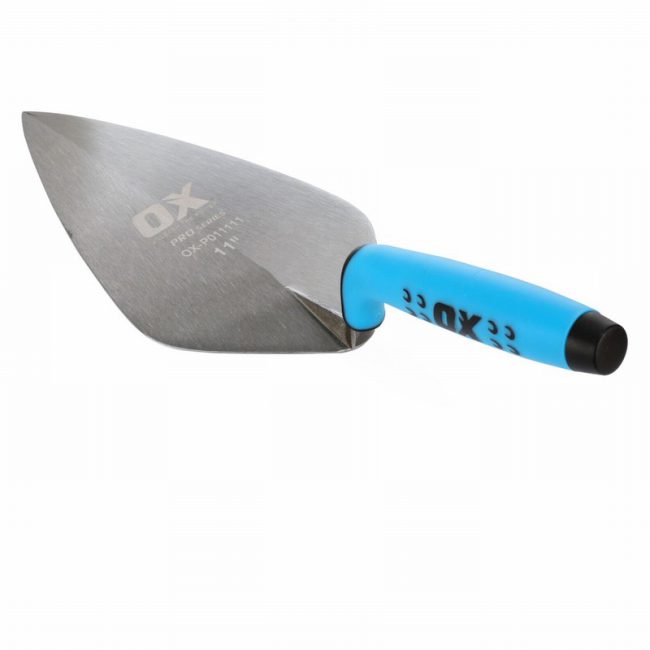 OX Pro OX-P011111  11" / 280mm Brick Trowel London Pattern
