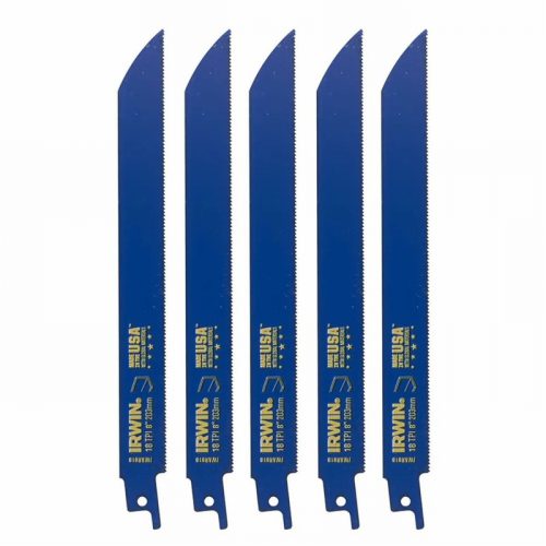 Irwin IRW10504156 Bi-Metal Reciprocating Saw Blades – PacK of 5