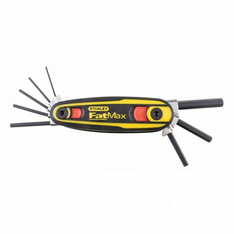 Stanley STA097552 FatMax Locking Hexagon Key Set – 8 Piece