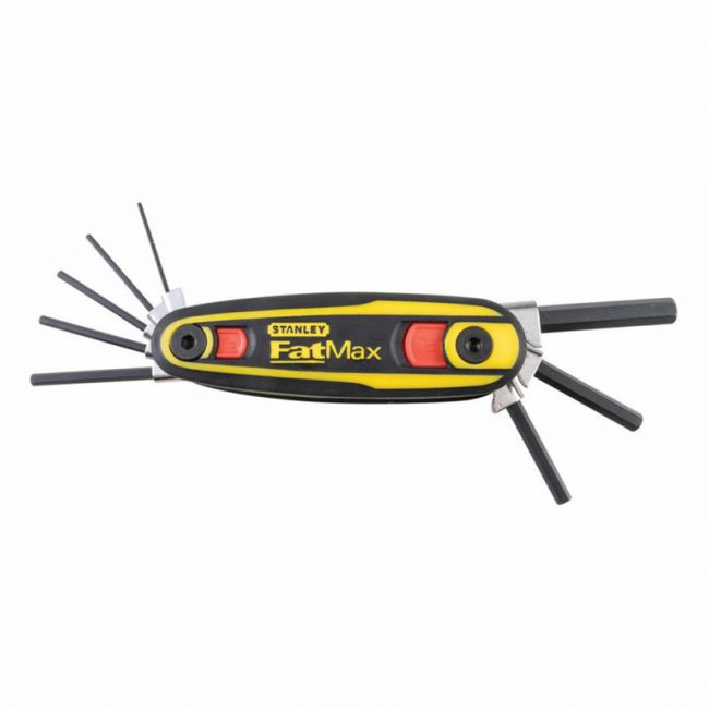 Stanley STA097552 FatMax Locking Hexagon Key Set - 8 Piece