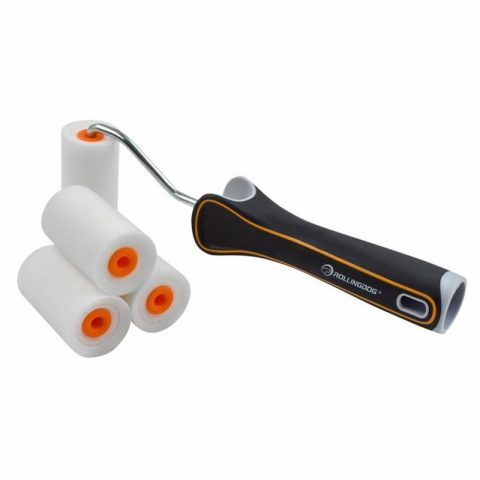 ROLLINGDOG 08591 SUPER-EDGE  Mini High-Density Paint Roller Set