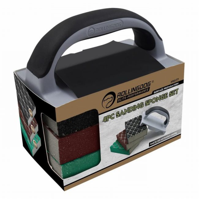 ROLLINGDOG 09652 Sanding Sponge Set - 4 Piece - Image 2