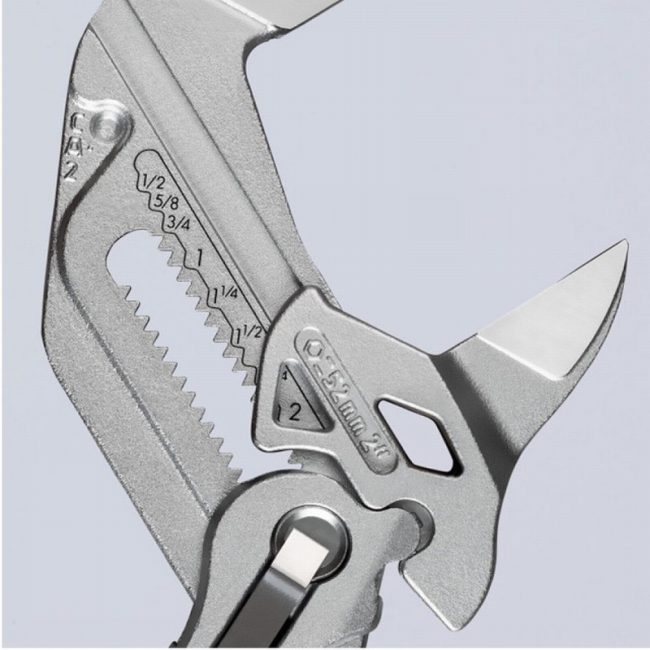 Knipex KPX8603250 250mm-46mm Capacity Pliers Wrench PVC Grip - Image 4
