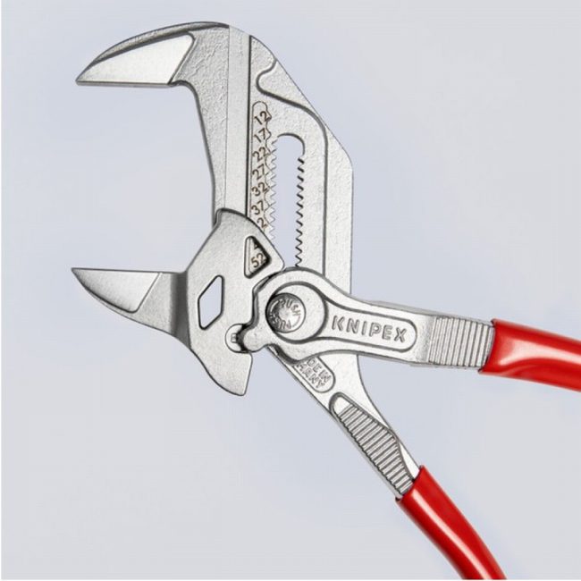 Knipex KPX8603250 250mm-46mm Capacity Pliers Wrench PVC Grip - Image 2