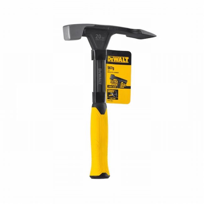 DeWALT DHT051389  567g (20oz) Bricklayer Hammer