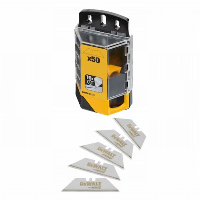 DeWalt DHT811131 Carbide Utility Blades - 50 Piece