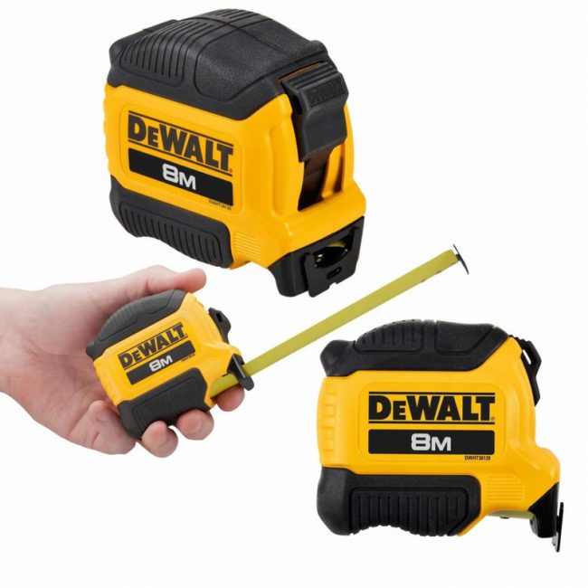 DeWalt DHT038128  8m Compact Series Tape Measure Metric - Image 2