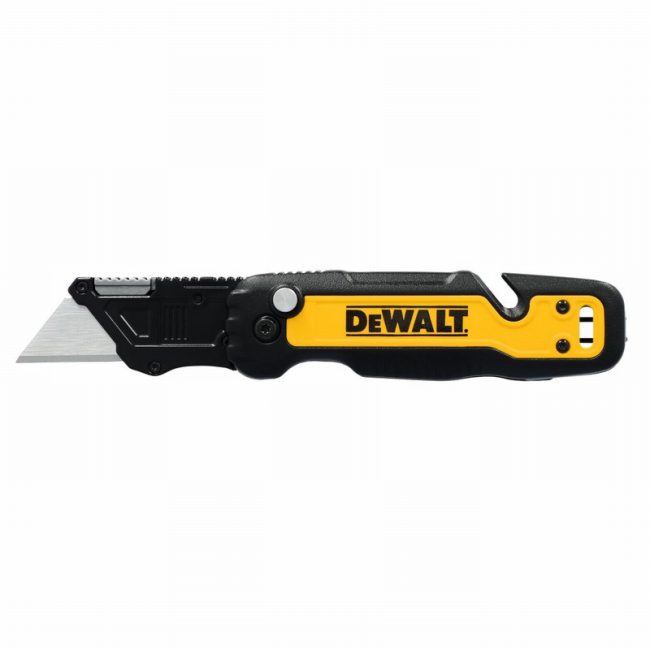 DeWalt DHT010992 Push & Flip Folding Utility Knife with Storage