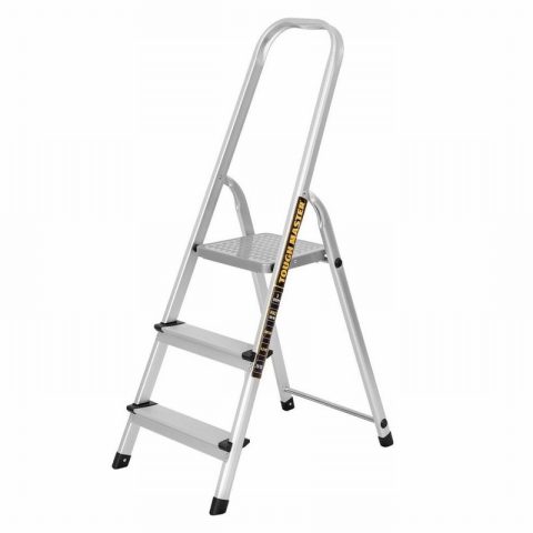TOUGH MASTER ML-403X 3 Step Ladder 150kg Max Load