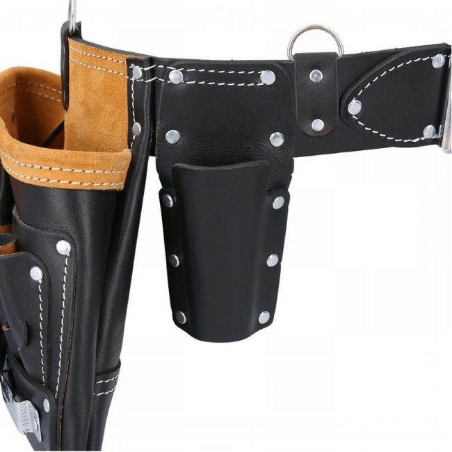 TOUGH MASTER TM-064LP Leather Tool Belt Apron Multi Pocket - Image 5