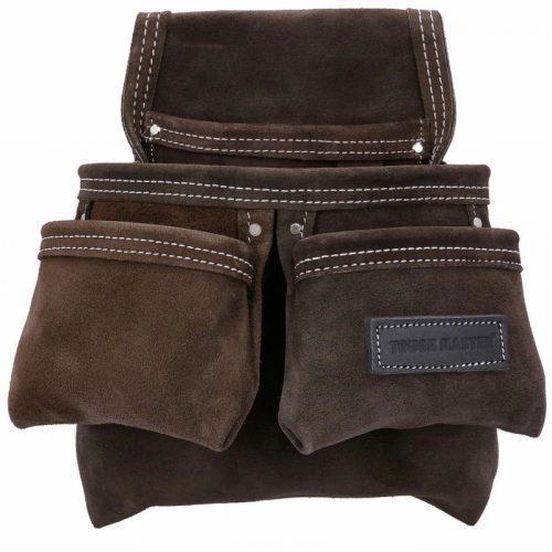 TOUGH MASTER TM-418SP Suede Leather Tool Pouch 4 Pockets