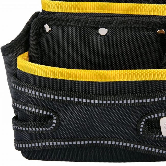 TOUGH MASTER TM-71766 3 Pocket Screw + Nail Fixing Pouch - Image 3