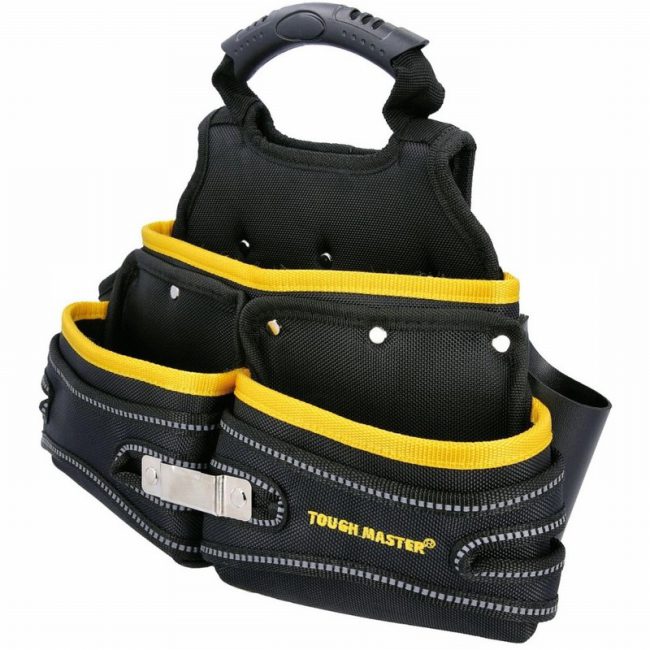 TOUGH MASTER TM-71766 3 Pocket Screw + Nail Fixing Pouch - Image 9