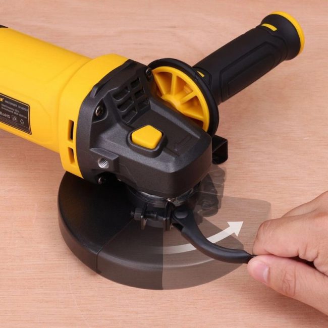 TOUGH MASTER TM-AG125ER 230V 125mm Corded Grinder Grinding Disc - Image 8