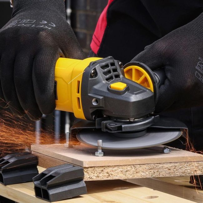 TOUGH MASTER TM-AG125ER 230V 125mm Corded Grinder Grinding Disc - Image 6