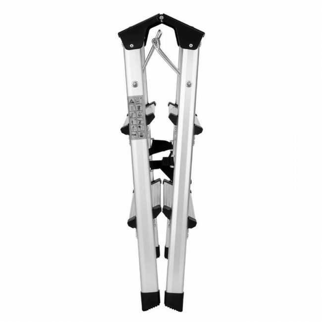 TOUGH MASTER TM-FSS3  3 Step Folding Step Ladder Double-Sided - Image 3