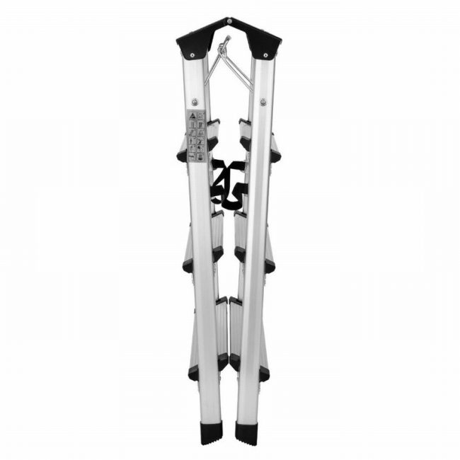 TOUGH MASTER TM-FSS4  4 Step Folding Step Ladder Double-Sided - Image 3