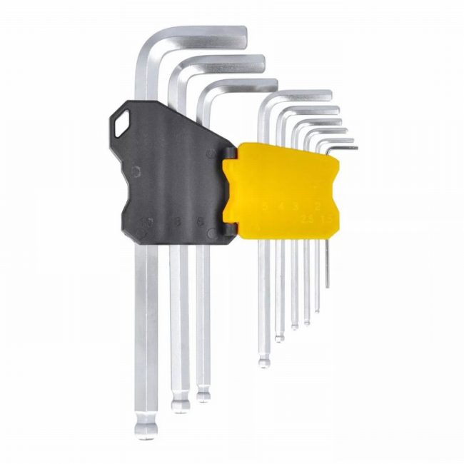 TOUGH MASTER TM-HKS9 Industrial Hex Key Set - 9 Piece - Image 4