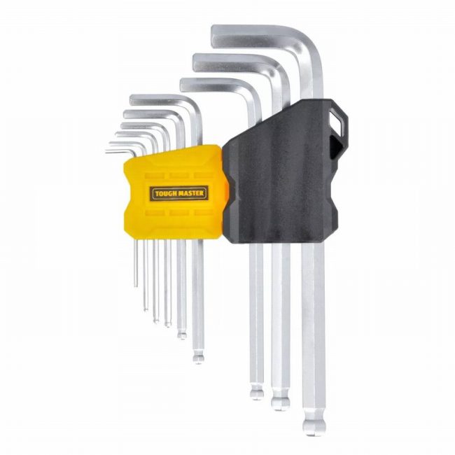 TOUGH MASTER TM-HKS9 Industrial Hex Key Set - 9 Piece - Image 3
