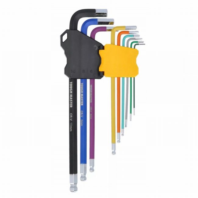 TOUGH MASTER TM-HKS9M  Hex Key Set - 9pcs - Image 6