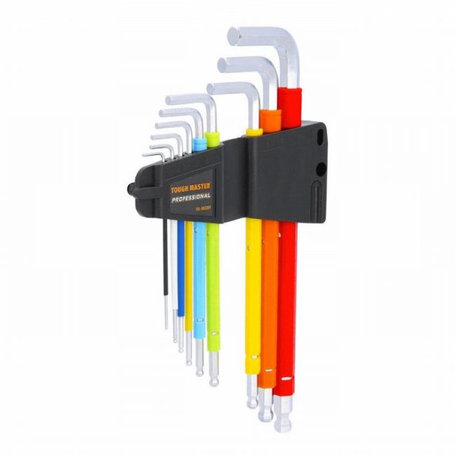 TOUGH MASTER TM-HKS9M  Hex Key Set - 9pcs - Image 3