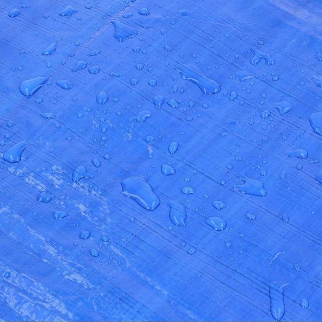 TOUGH MASTER TM-PT934  3x4m Water Resistant Tarpaulin Sheet Blue - Image 5