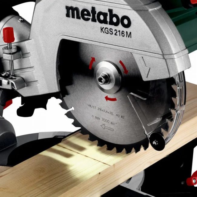 Metabo KGS216M Laser Slide Compound Mitre Saw 216mm-240V - Image 5