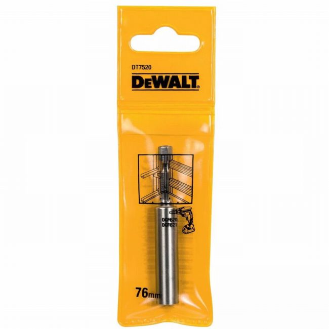 DeWalt DT7520QZ 76mm Magnetic Drywall Bit Holder - pack of 1